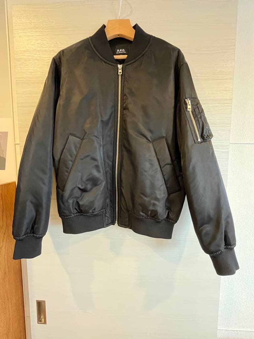 APC ブラック MA-1ジャケット XS