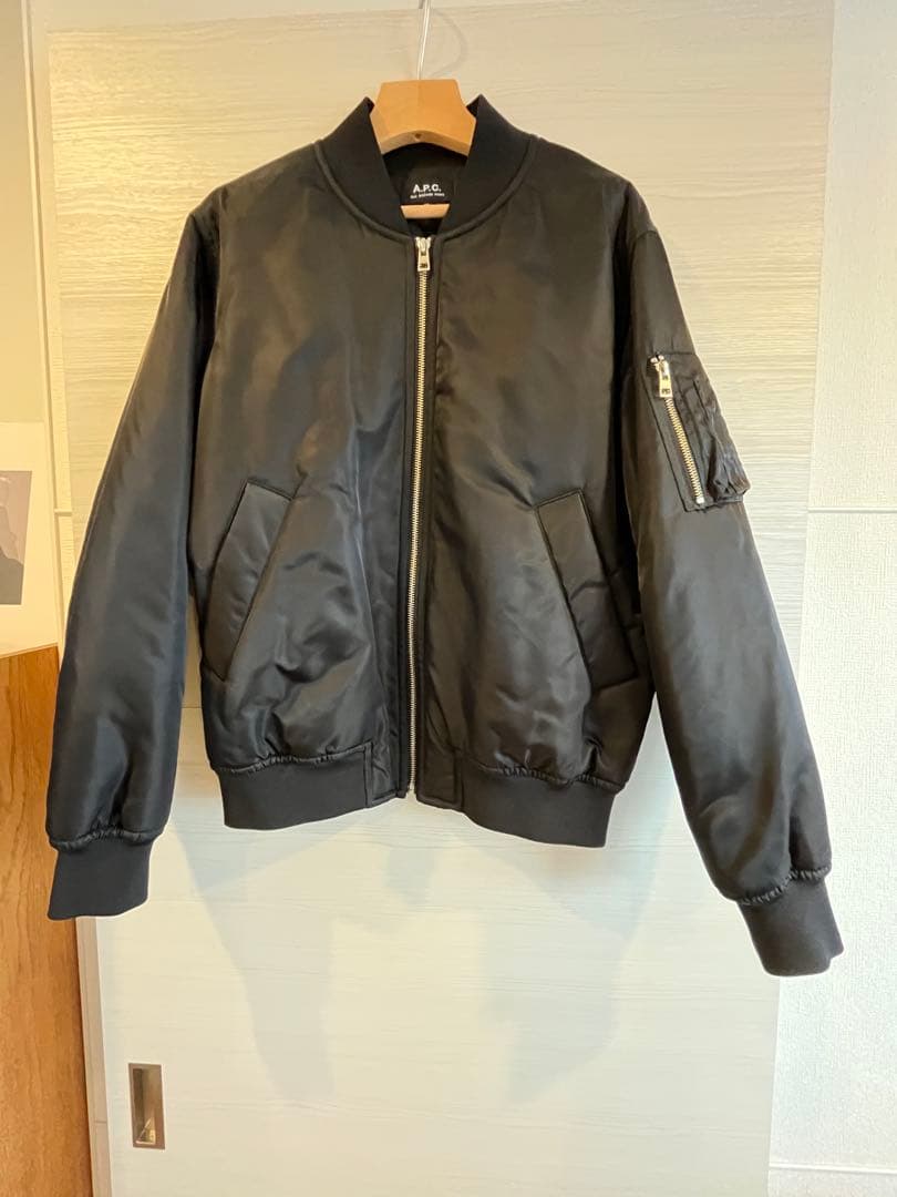 APC ブラック MA-1ジャケット XS