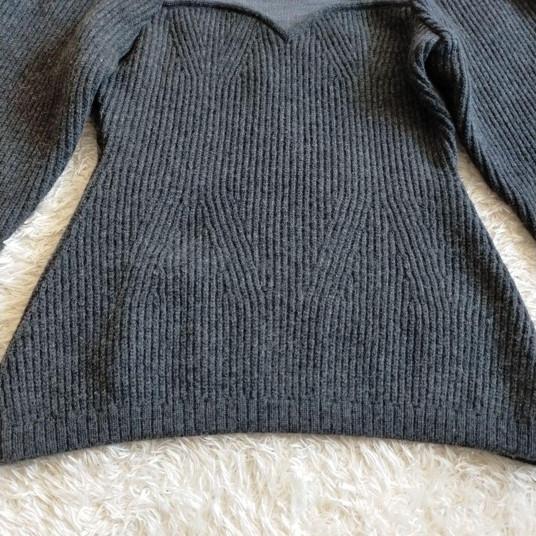 FETICO フェティコ パフスリーブニット タートルネック ブラック