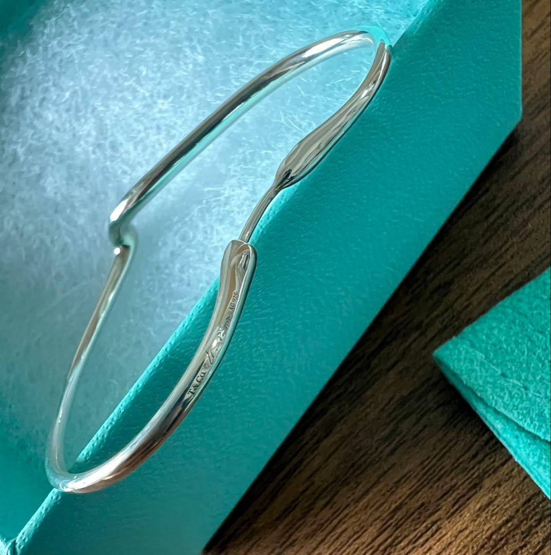 TIFFANY&Coオープンハートフープピアス