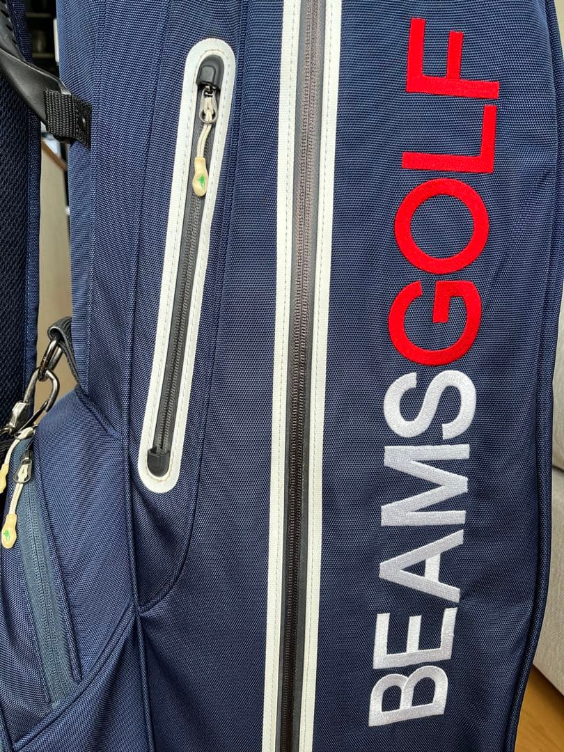 人気良品定番beams golfビームスゴルフ　スタンド型キャディバッグ 9型