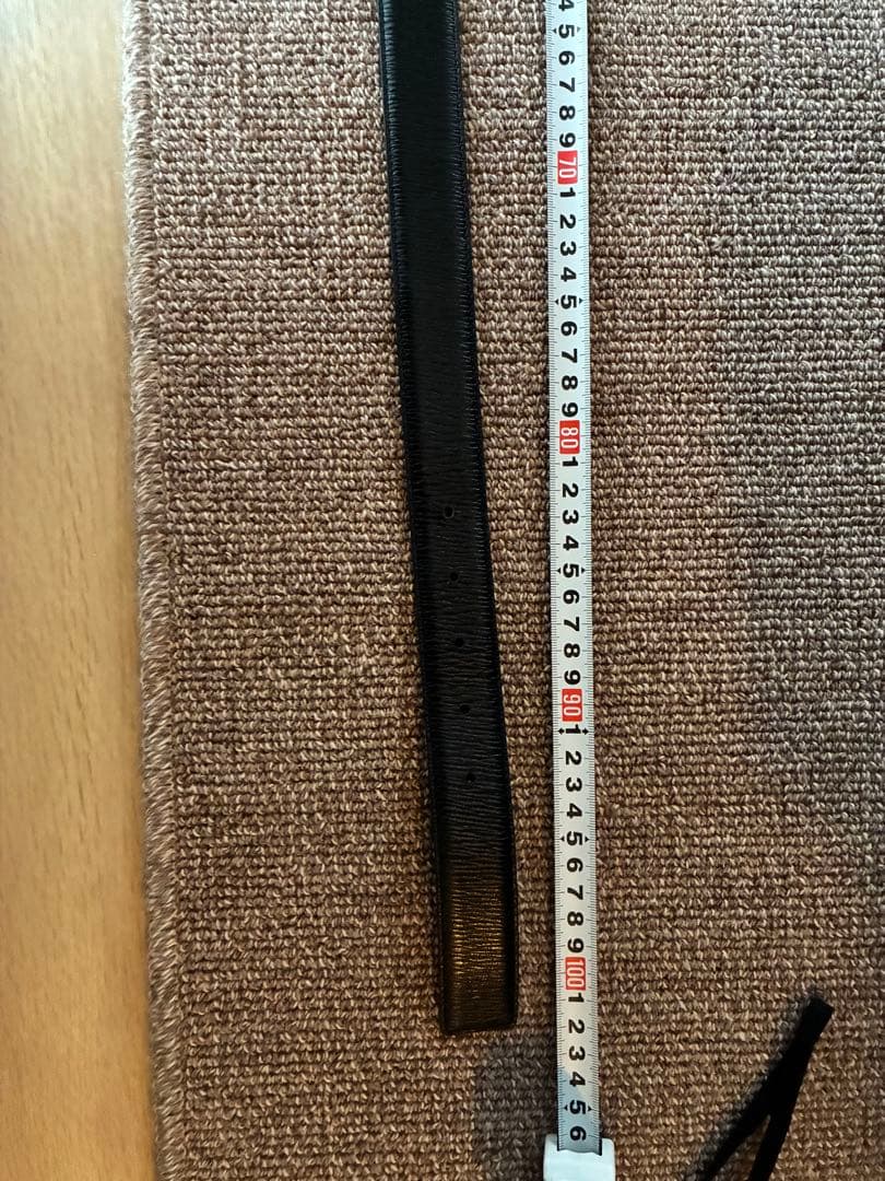 Salvatore Ferragamo レザー ベルト サイズ115 正規品中古