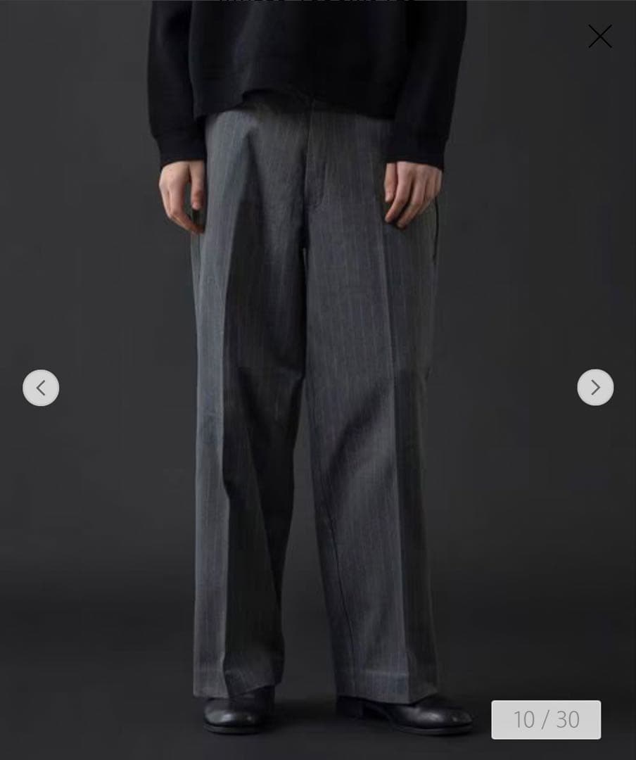 Dickies × monkey time ストライプ バギー パンツ