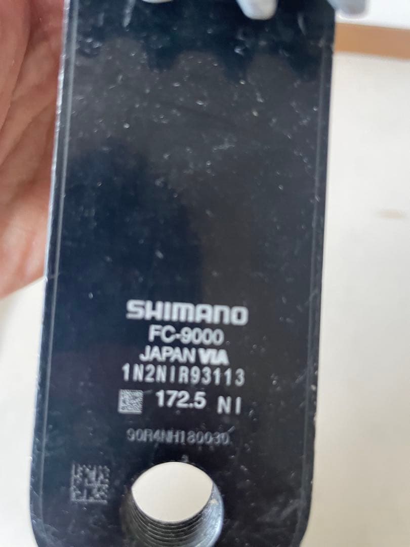 9000dura-ace クランクセット　172.5 52-36