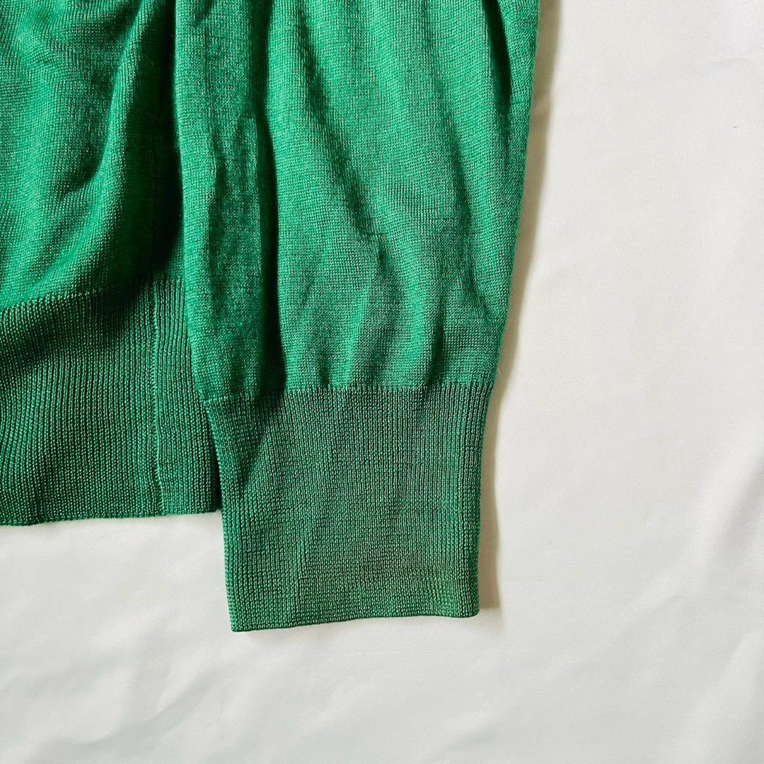 cruciani クルチアーニ カーディガン グリーン カシミア シルク 緑