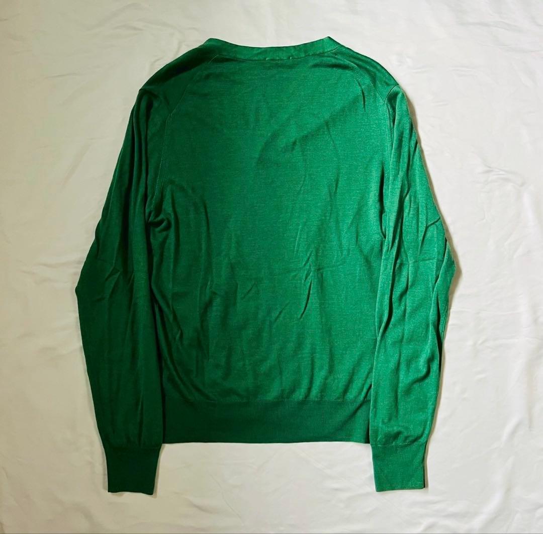 cruciani クルチアーニ カーディガン グリーン カシミア シルク 緑