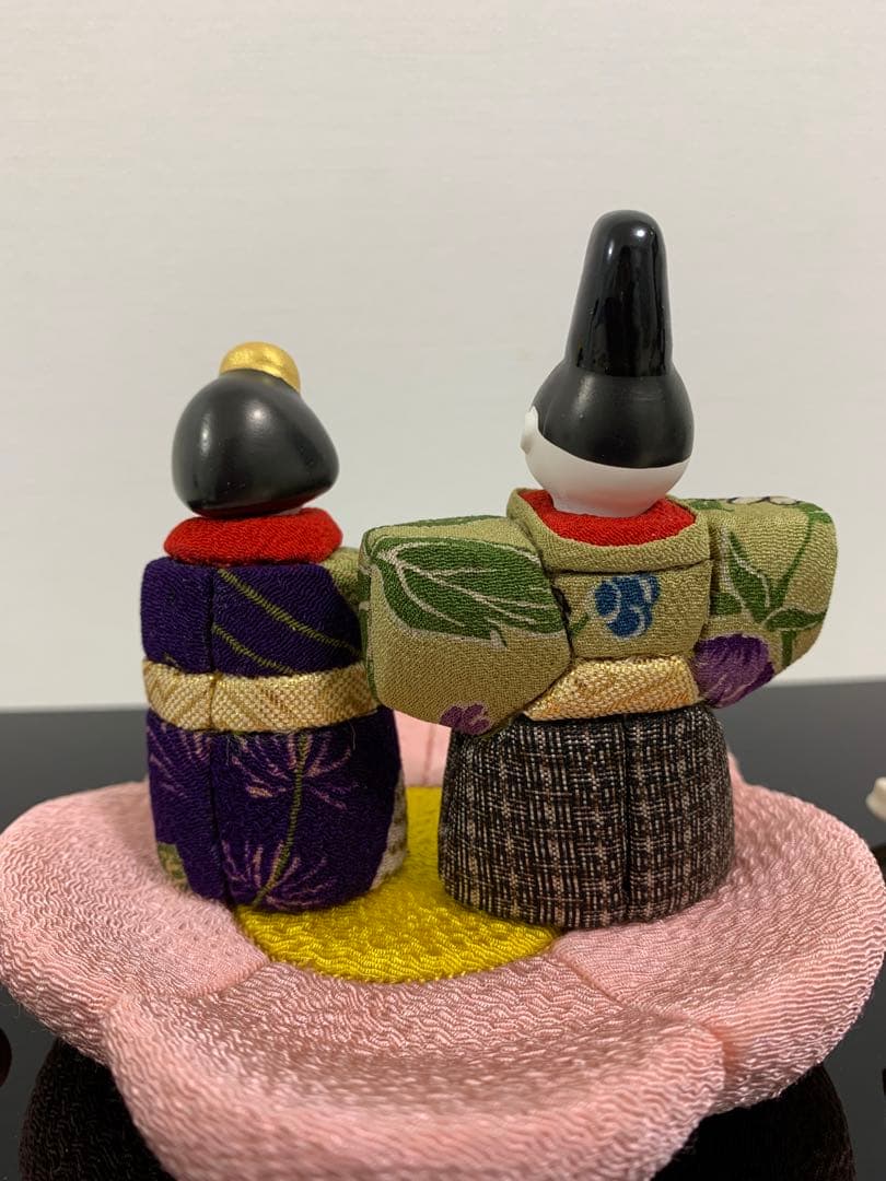 手のひらサイズの雛人形★木目込み人形★ひなまつり　ひな人形