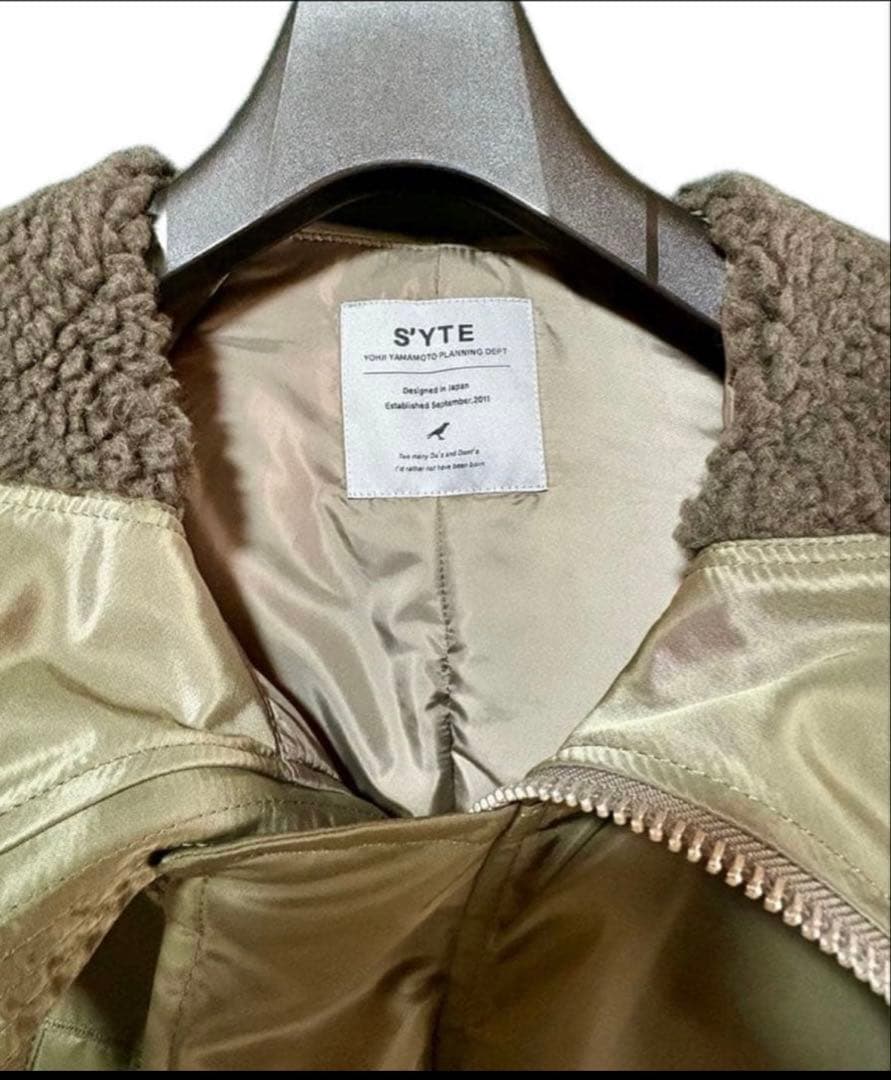 S’YTE yohji yamamoto N-2B フライトジャケット