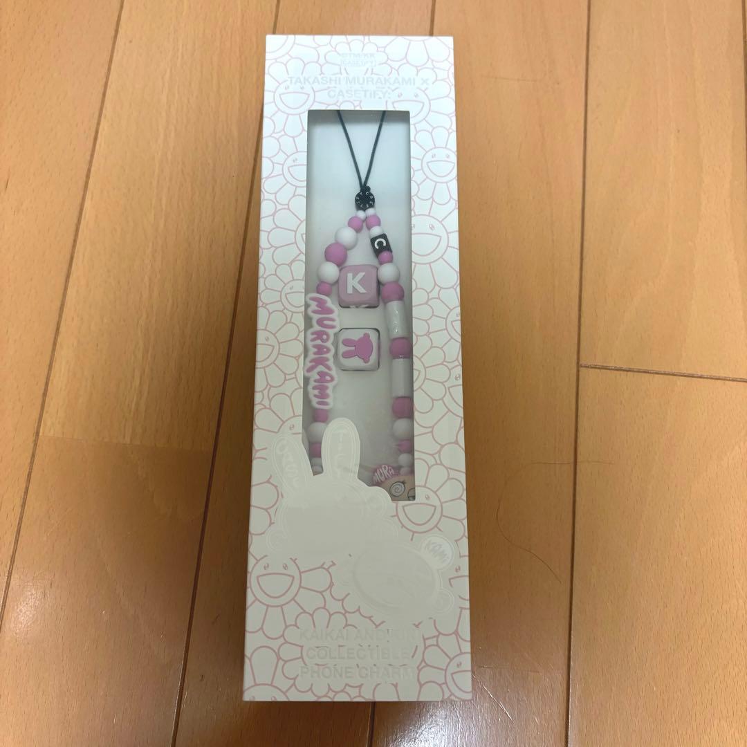 CASETiFY 村上隆 コラボ スマホストラップ＆チャームキューブ ピンク