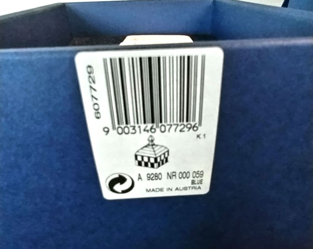 スワロフスキー　レア　ジュエリーボックス　オプアートシリーズ　元箱あり 　置物