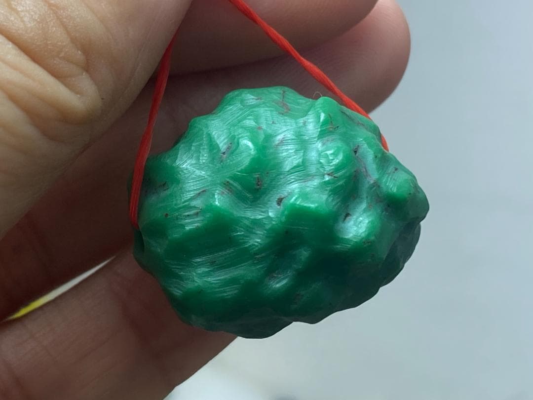 TK71 大粒 通穴 天然 ターコイズ トルコ石 ルース ネックレス ペンダント