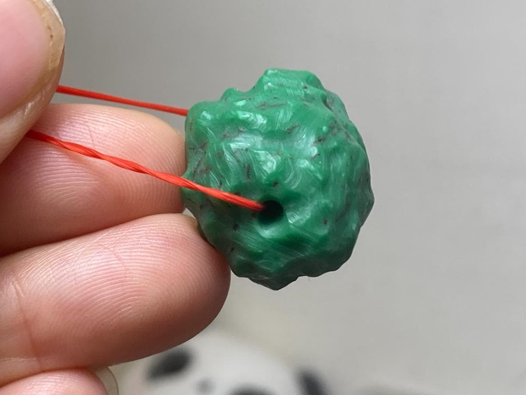 TK71 大粒 通穴 天然 ターコイズ トルコ石 ルース ネックレス ペンダント