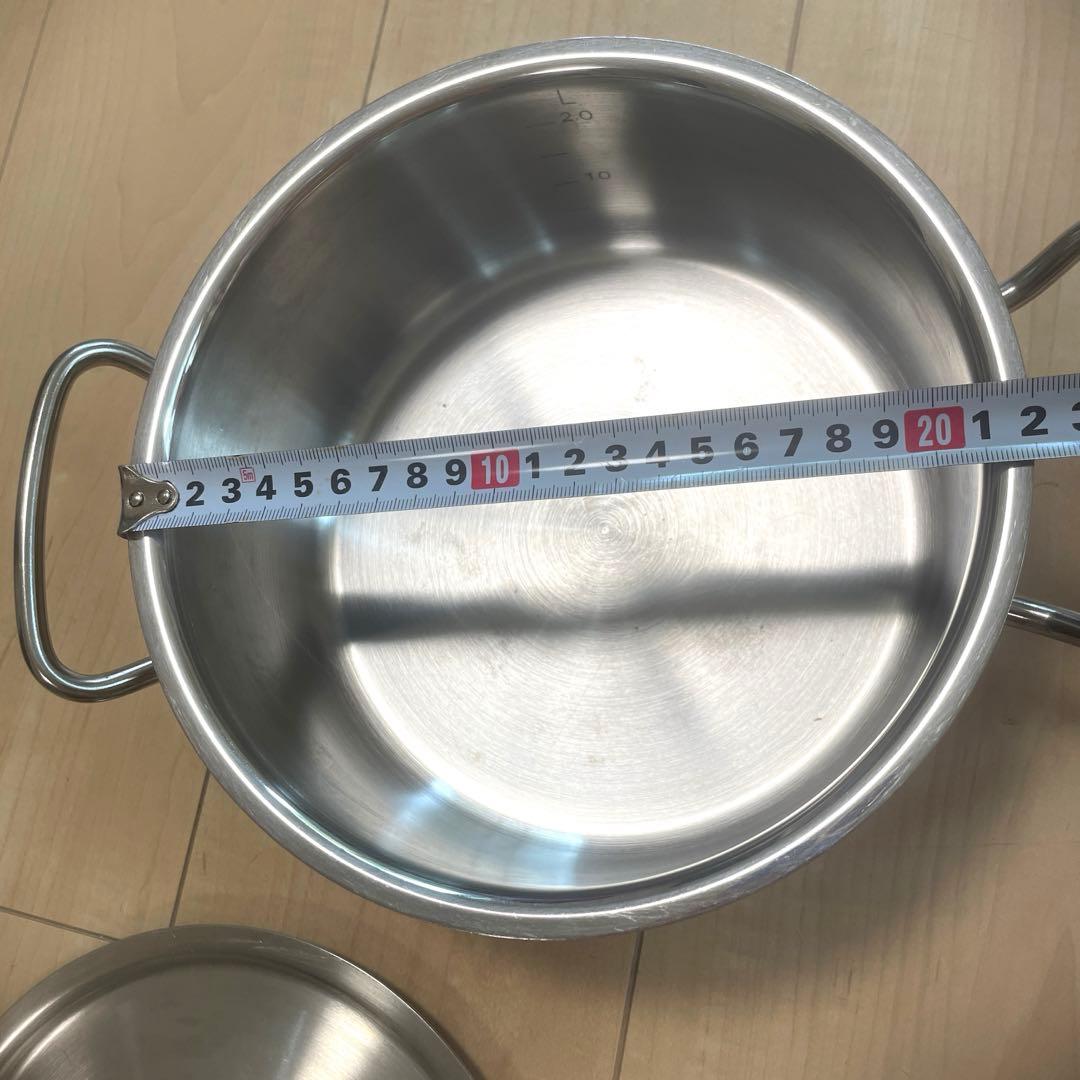 フィスラー ステンレス 両手鍋