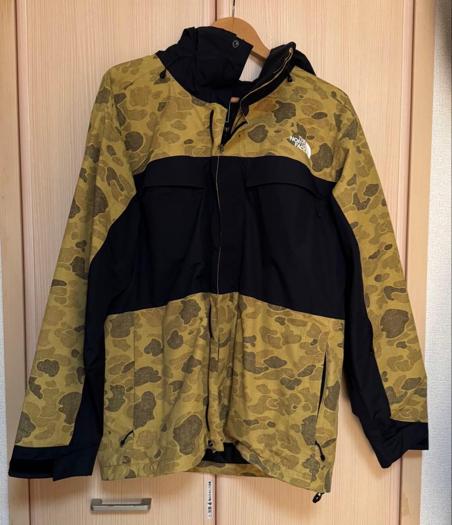The North Face スノボウェア ジャケット イエローカモ アウター
