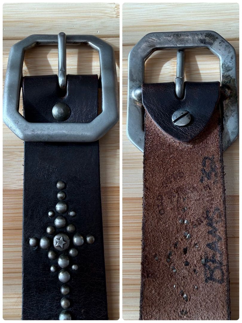 BEAMS限定‼️⭐️オールドスタッズ⭐️シルバーニッケルスタッズ⭐️32インチ