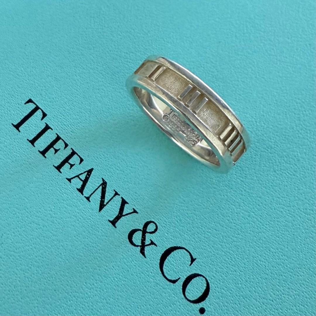 TIFFANY ティファニー アトラス リング シルバー 925 希少 18号