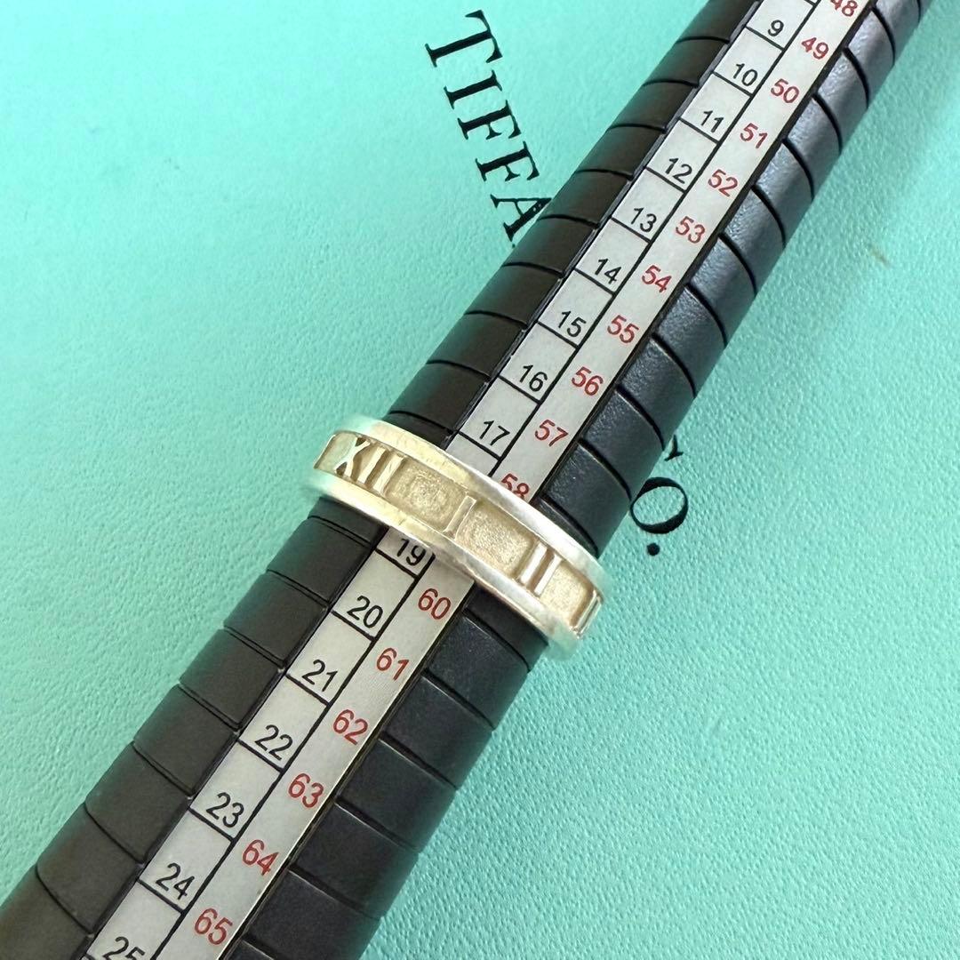 TIFFANY ティファニー アトラス リング シルバー 925 希少 18号