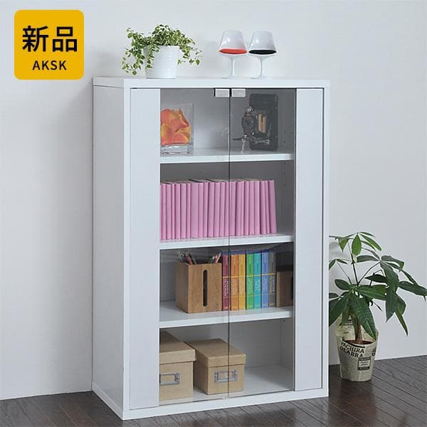 60㎝幅　開店記念セール！！ ガラスキャビネット 6BOX