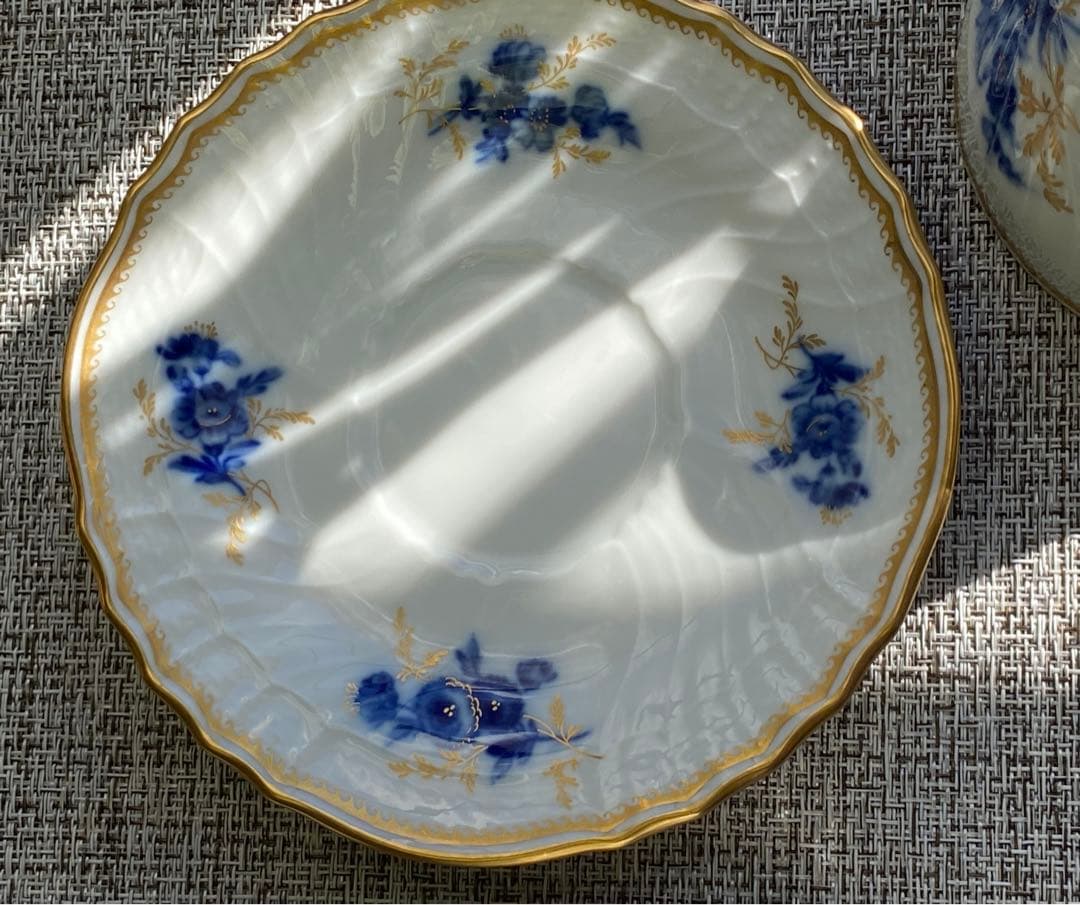 リチャードジノリ　サンタマルゲリータ　金彩　カップ＆ソーサー 2客