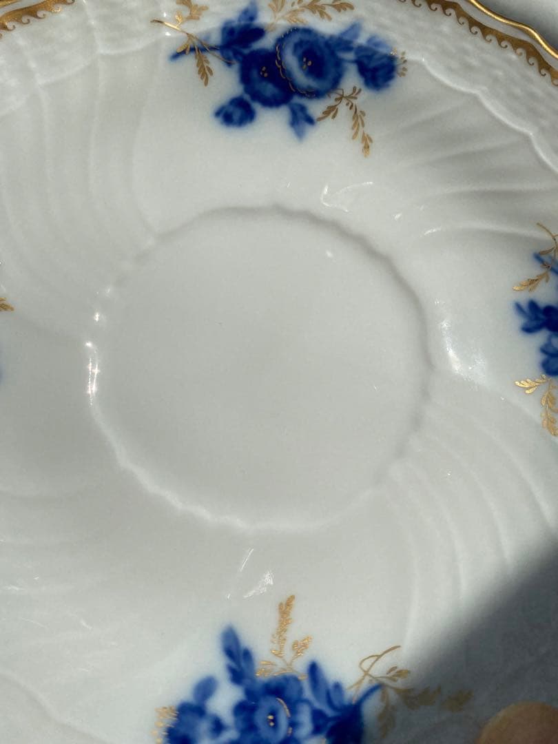 リチャードジノリ　サンタマルゲリータ　金彩　カップ＆ソーサー 2客