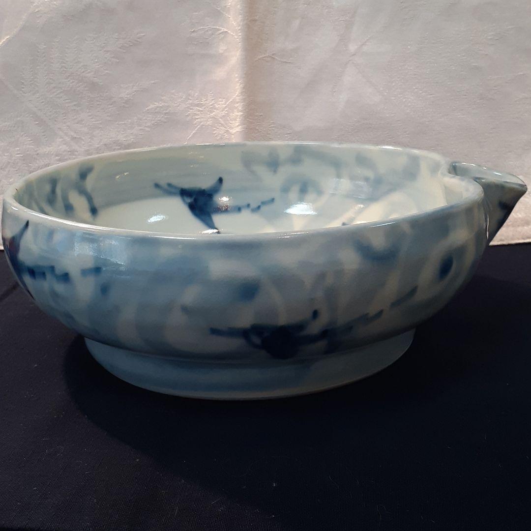 ❤️希少～吉川修身作　　古染付片口大鉢