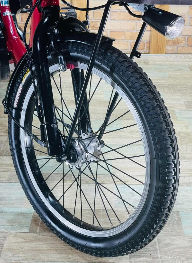 超人気 レッド 王様 ギュットアニーズ子供乗せ電動アシスト自転車 ZH2964