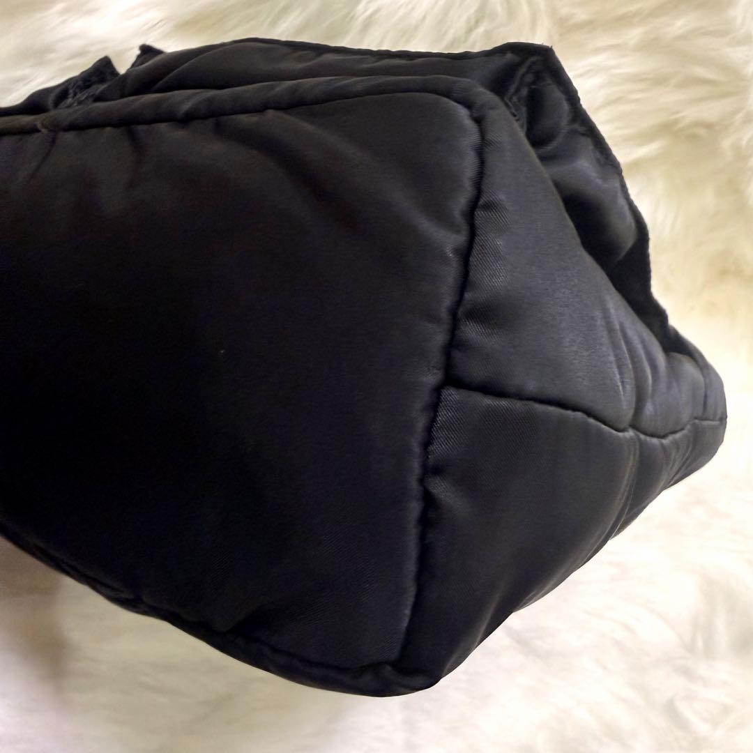 【美品】PORTER（ポーター）タンカー ミニ ハンドバッグ トートバッグ 黒