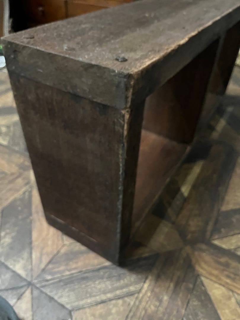 棚 ラック 木製 重圧 インテリア ビンテージ 昭和レトロ 古木