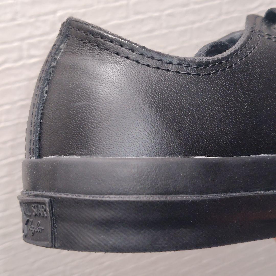 【稀少】CONVERSE LEA ALL STAR OX ブラックモノクローム