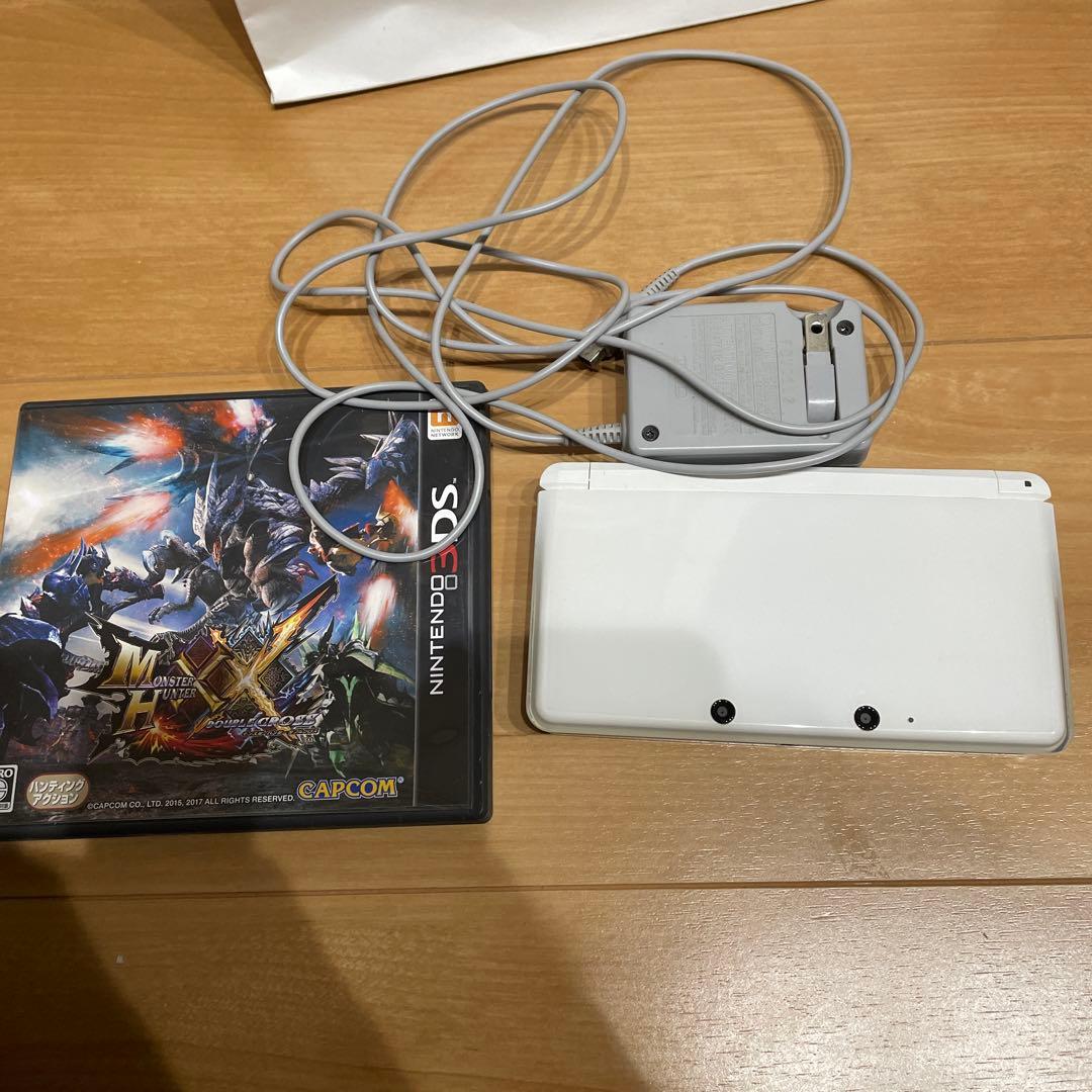 3DS本体　モンハンXX付き