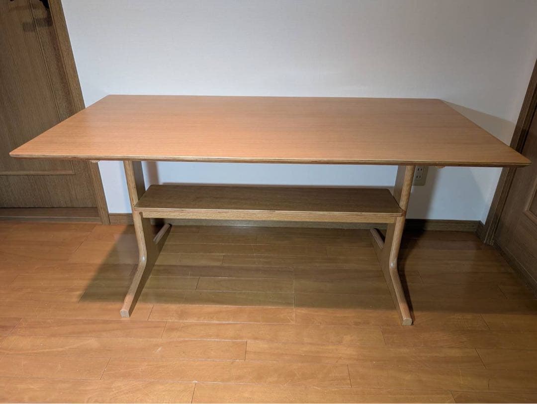 ■送料込■MUJI 無印 リビングでもダイニングでもつかえる テーブル2 食卓