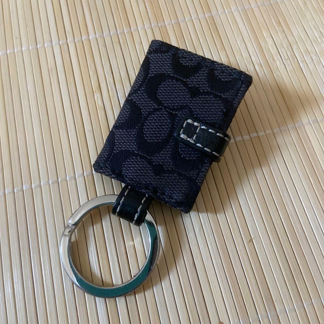 COACH コーチ キーホルダー キーリング シグネチャー 手帳型