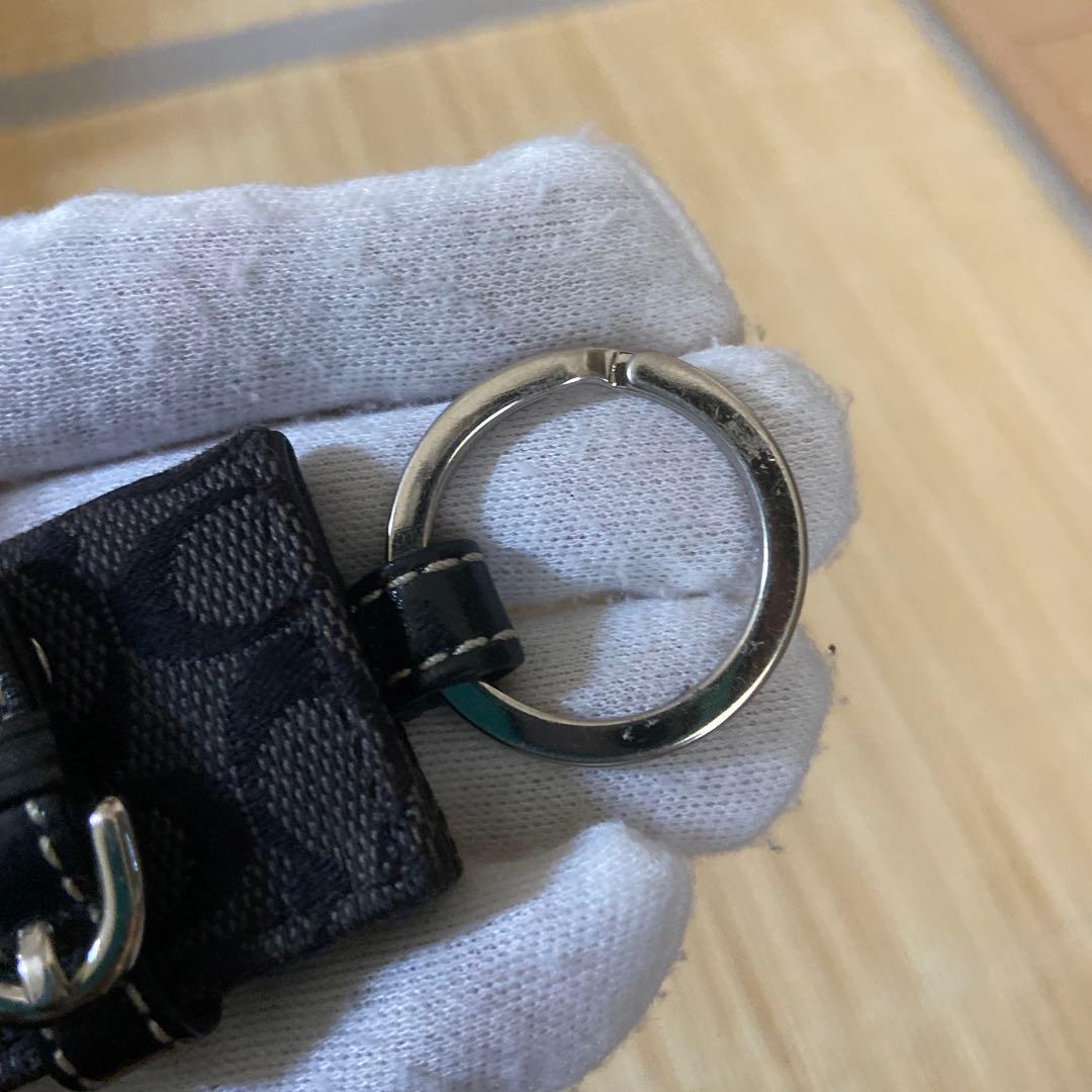 COACH コーチ キーホルダー キーリング シグネチャー 手帳型