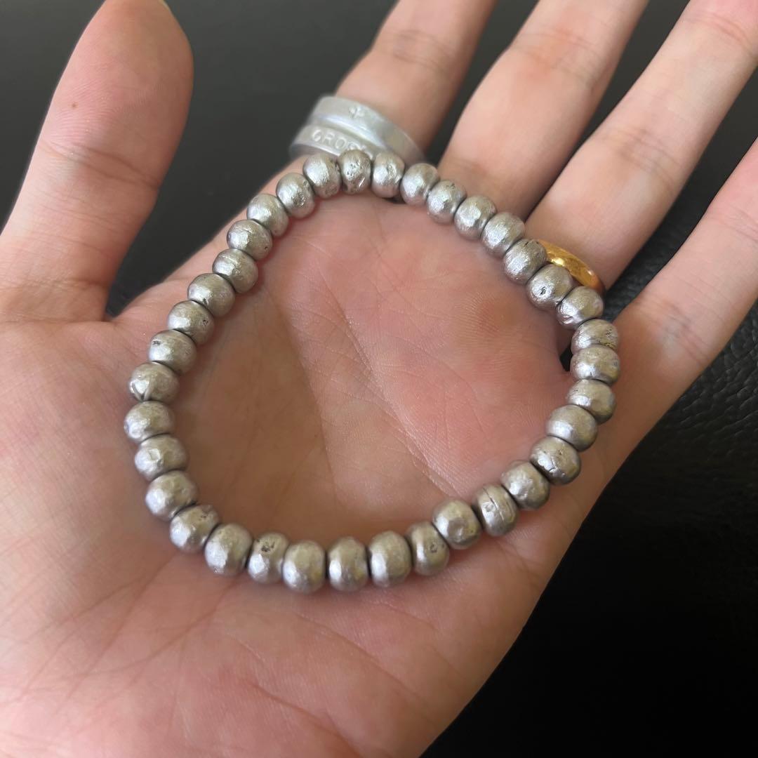 パラド 水銀 ブレスレット 6mm インド お守り アユールヴェーダ