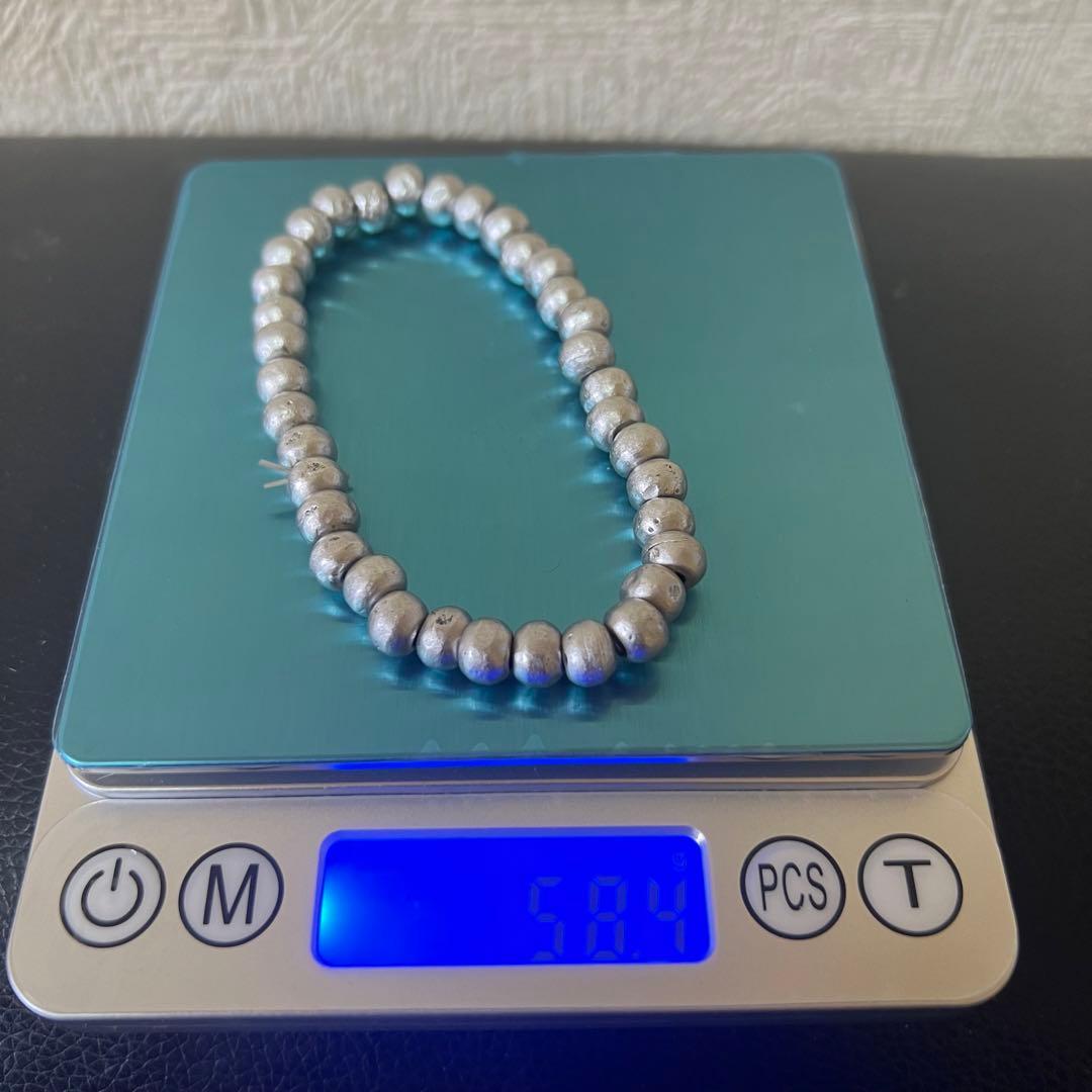 パラド 水銀 ブレスレット 6mm インド お守り アユールヴェーダ