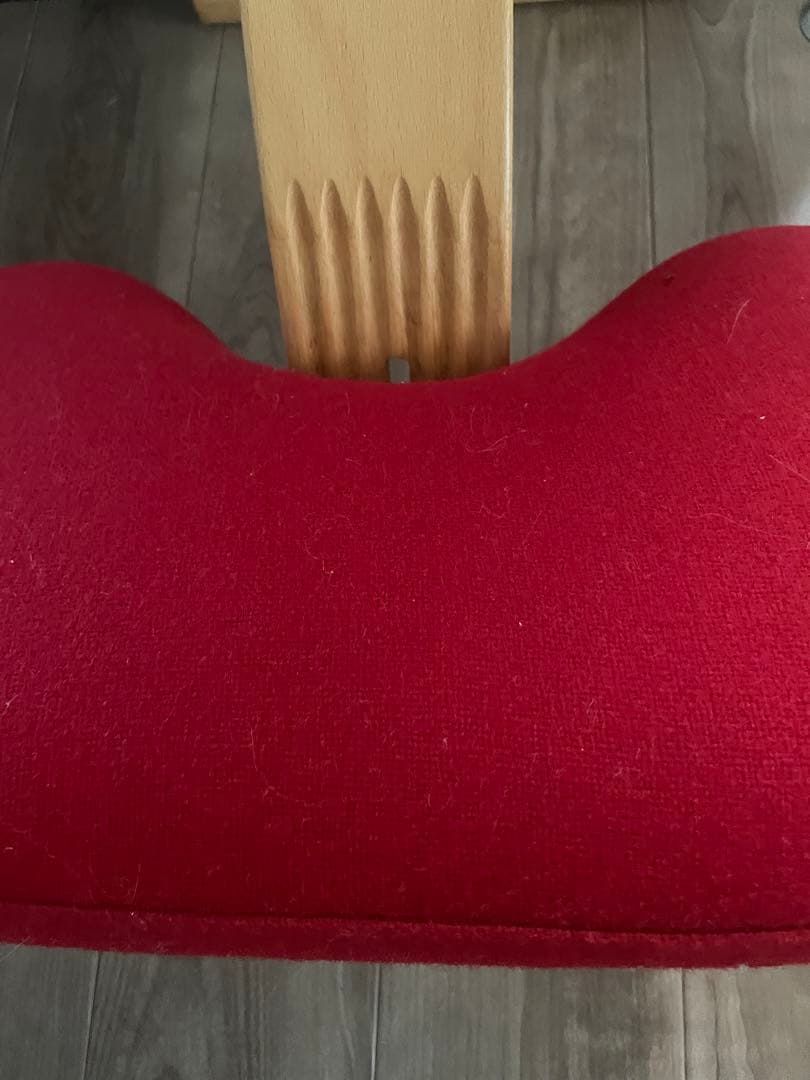 バランスラボ バランスチェア バランスイージー レッド (取説あり)