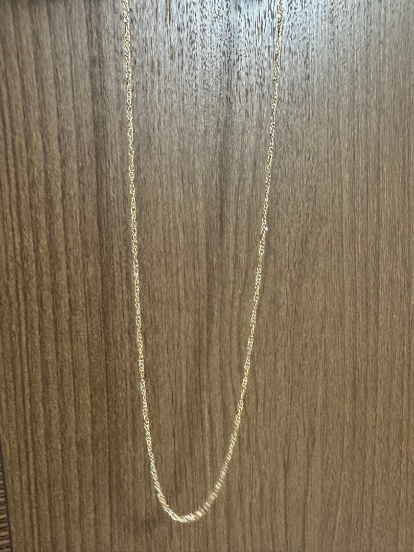 【刻印あり】18Kネックレス　スクリュー