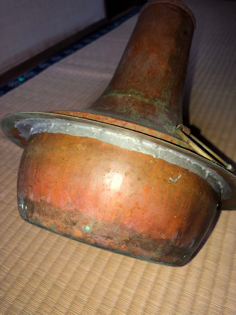 銅製の蒸気鍋