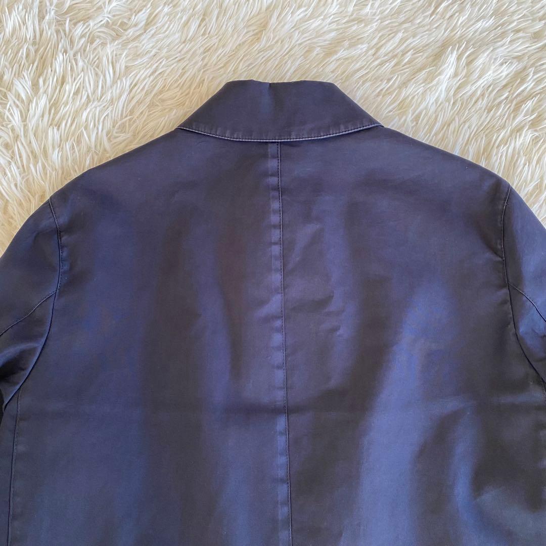 マッキントッシュ　ゴム引きコート　ライナー付き2way　ネイビー　38