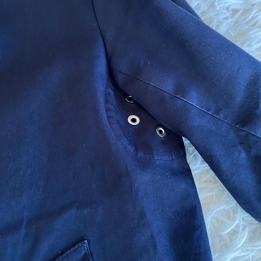 マッキントッシュ　ゴム引きコート　ライナー付き2way　ネイビー　38