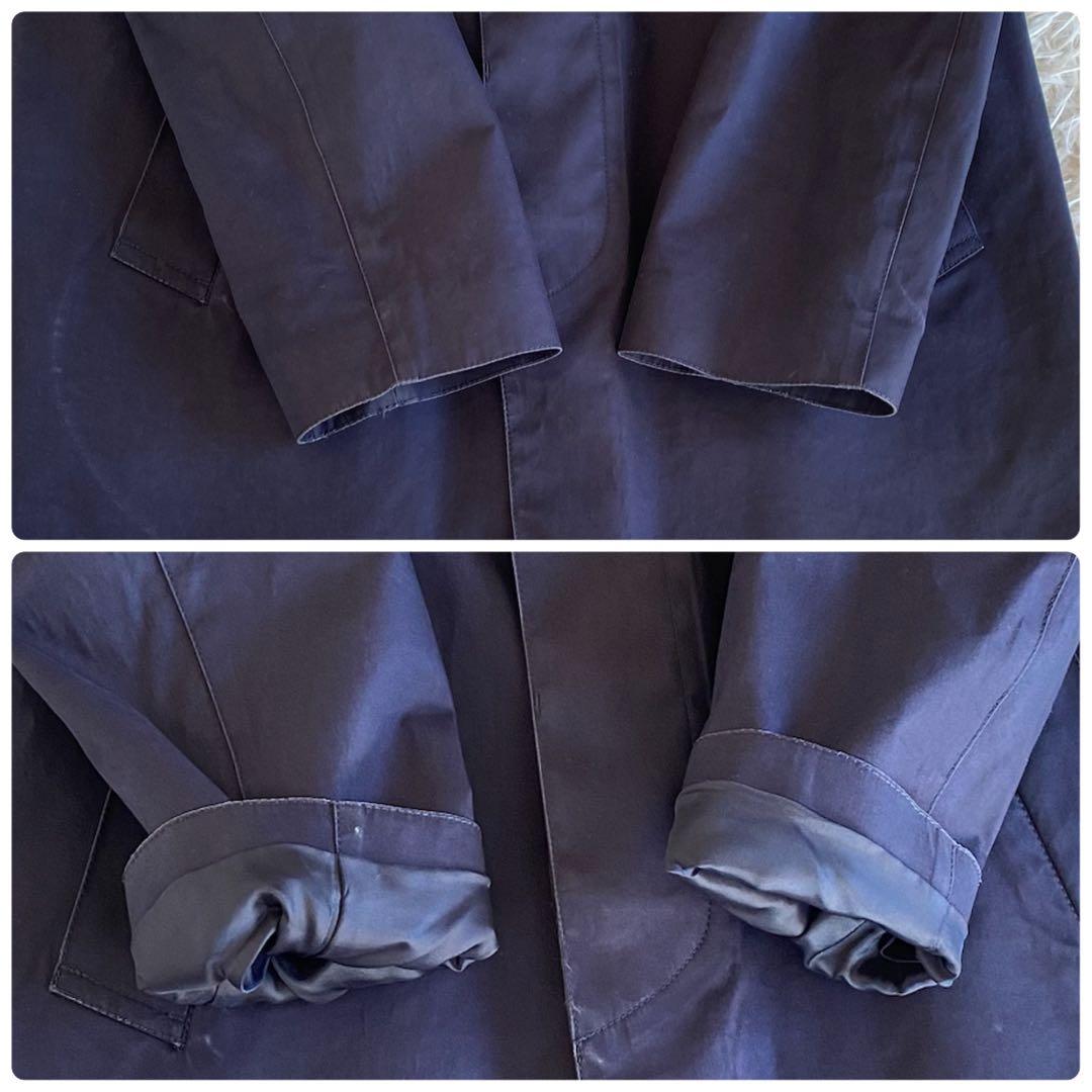 マッキントッシュ　ゴム引きコート　ライナー付き2way　ネイビー　38