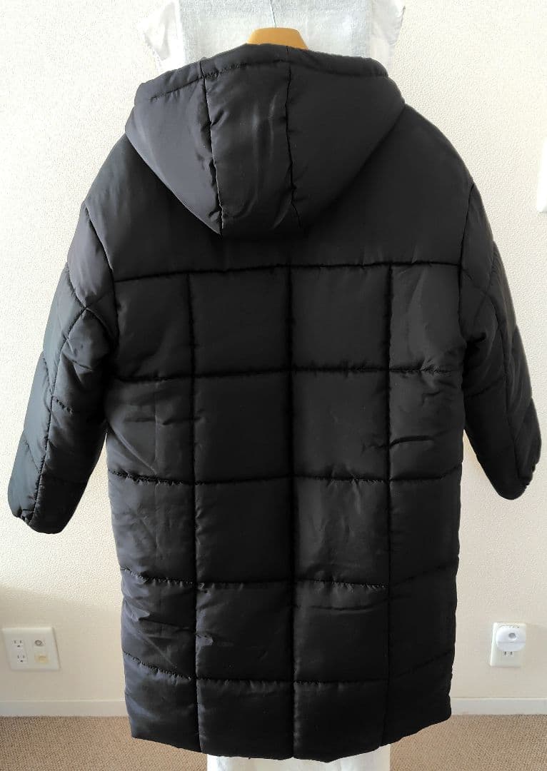 Nike ブラック ダウンジャケット Lサイズ　ナイキベンチコート