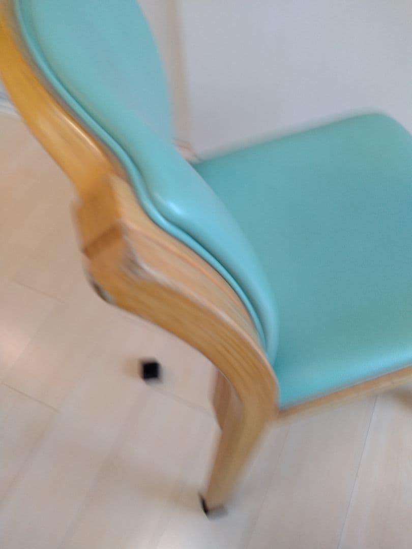 キッチンテーブル 天童木工、ダイニングチェア２脚セット