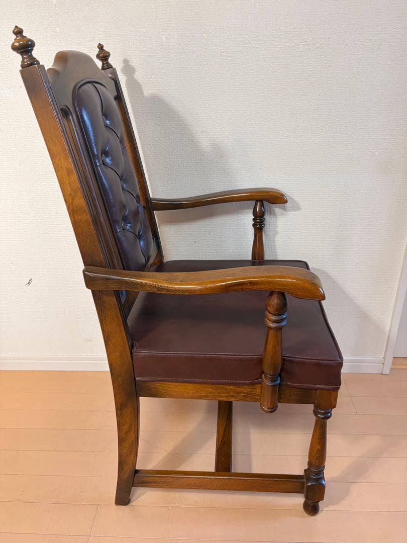 カリモク　ハイバックアームチェア　1 オールドカリモク　ヴィンテージ家具　レア