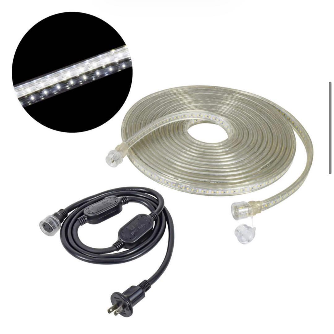 LEDコネクトライン片面発光10m白 日動工業