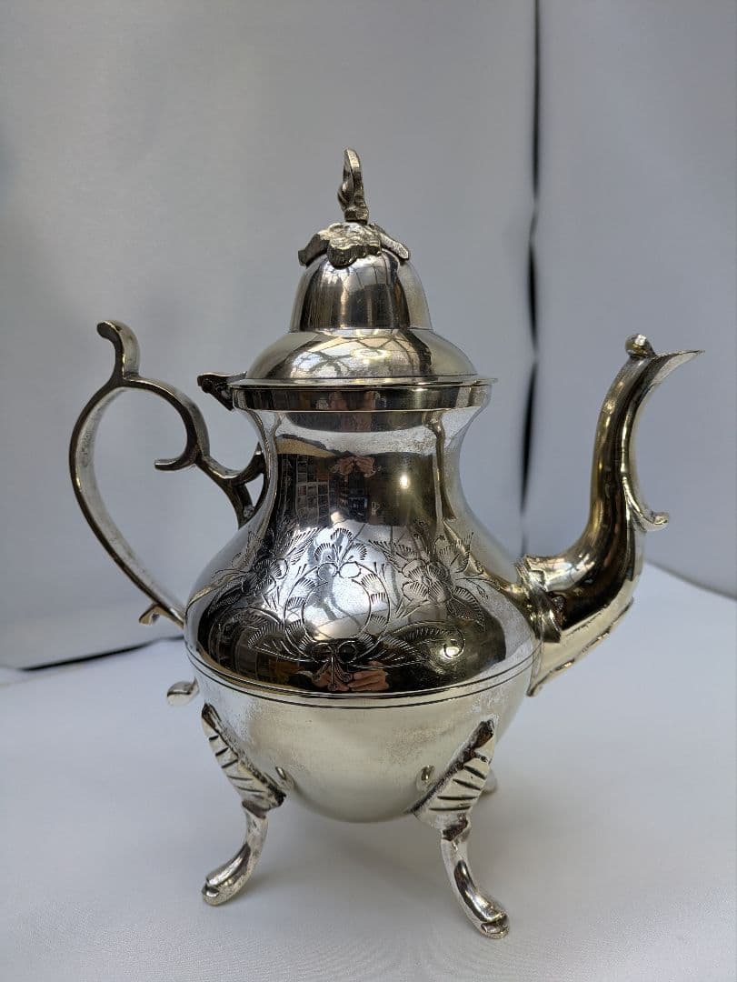 ☆b525、銀製品 シルバープレート コーヒーポット ティーポット b
