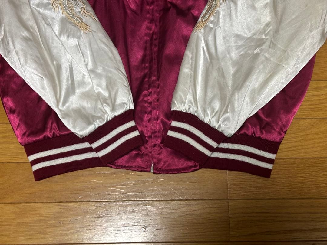 星姫？　HOSHIHIME？　スカジャン　3L 和柄　刺繍　風神雷神