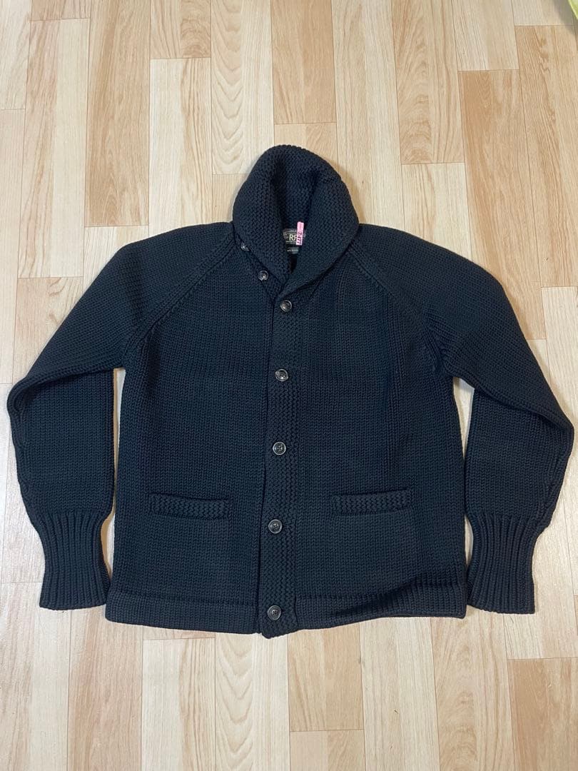 RRL ショールカラーカーディガン　L