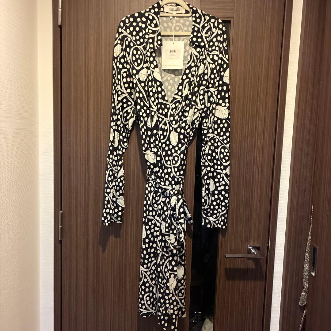 Diane von Furstenberg ラップドレス XL
