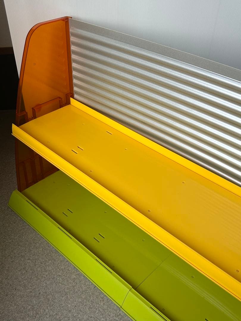 ヴィンテージ　プラスチック　アクリル　ラック　収納棚　スペースエイジ レトロ